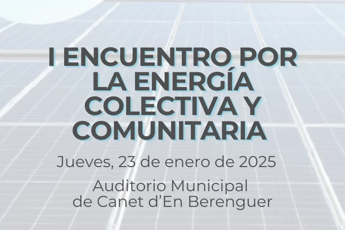 L’Amep participa al I Encuentro por la energía colectiva y comunitaria